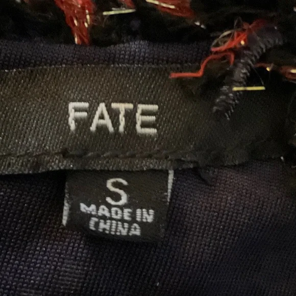 Fate Multicolor Tweed Mini Dress - Picture 8 of 10